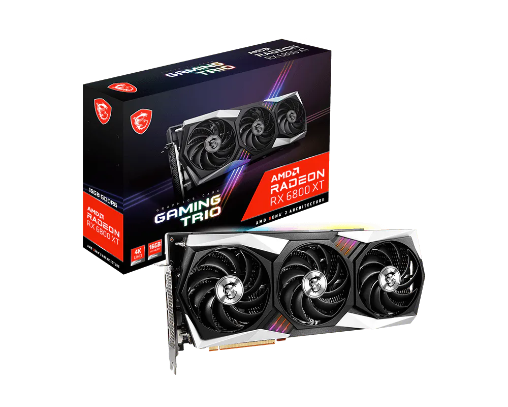 MSI Radeon RX 6800 XT GAMING TRIO 16G